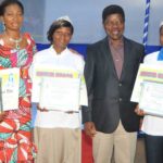 Photo des jeune filles finaliste de miss Mathématique au Togo