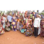 Récipiendaires de dons en zone rurale par la fondation au Togo